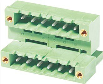 Dobbeltrækket terminalblokhoved højre vinkel