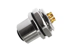 M12 hun-loddetype bagpå fastgjort A-Kodning 8PIN M16*1,5