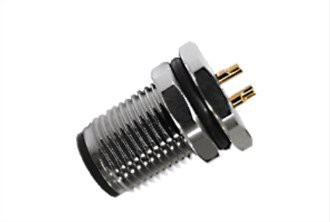 M12 han loddetype Front Fastened A-Kodning 17PIN M12*1.0