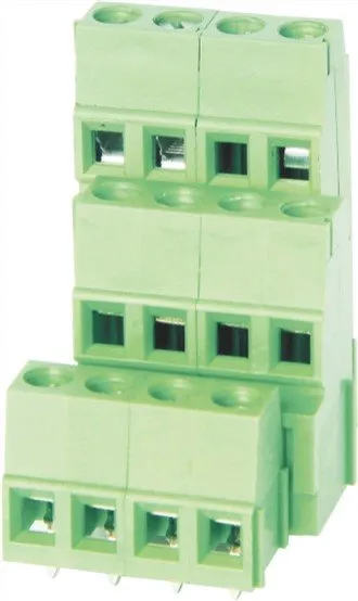 Triple Row Screw Terminal Block Connector 5,08mm