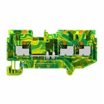 Ground Feed Through Connector 4,0 Mm2 One In Two Out